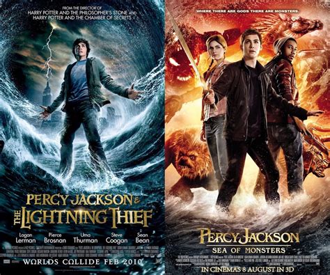 percy jackson movies in order list